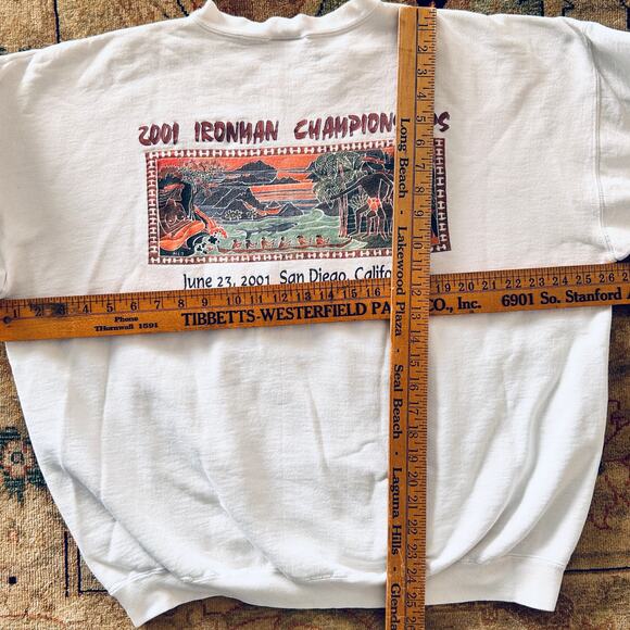 Vintage 2001 Outrigger Canoe Club Sweatshirt Mens 2XL Kai Elua - Picture 8 of 11